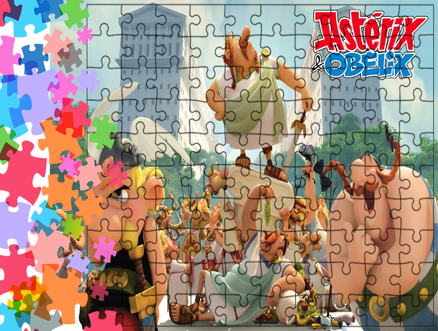 Puzzle tradycyjne - Asterix & Obelix