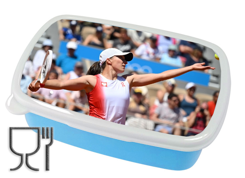 Pojemnik śniadaniowy - Lunchbox - Iga Świątek dla fana/fanki