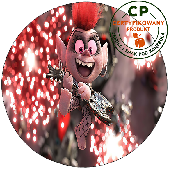 Opłatek na tort Trolls Trolle