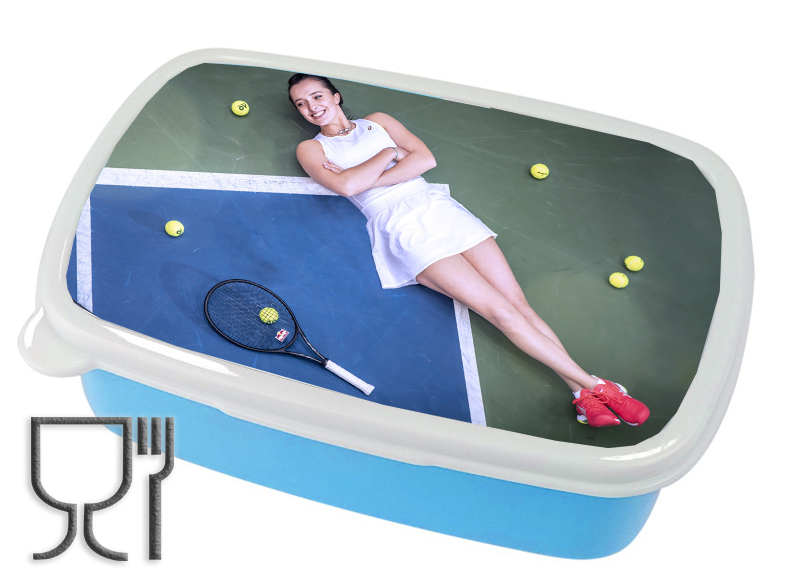 Pojemnik śniadaniowy - Lunchbox - Iga Świątek dla fana/fanki