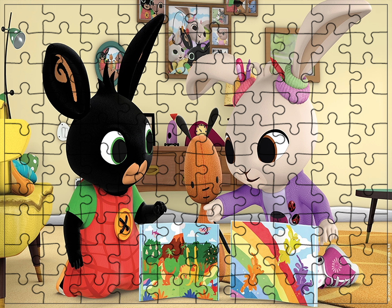 Puzzle Królik Bing