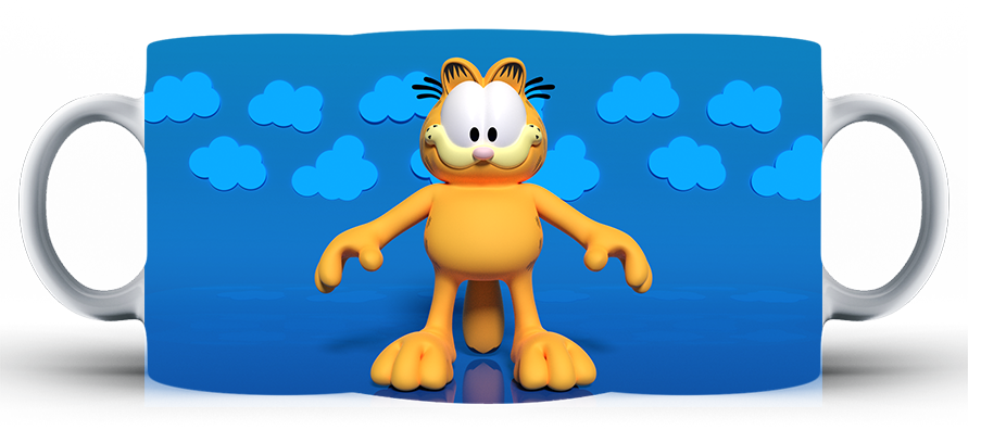 Kubek ceramiczny Garfield i Przyjaciele