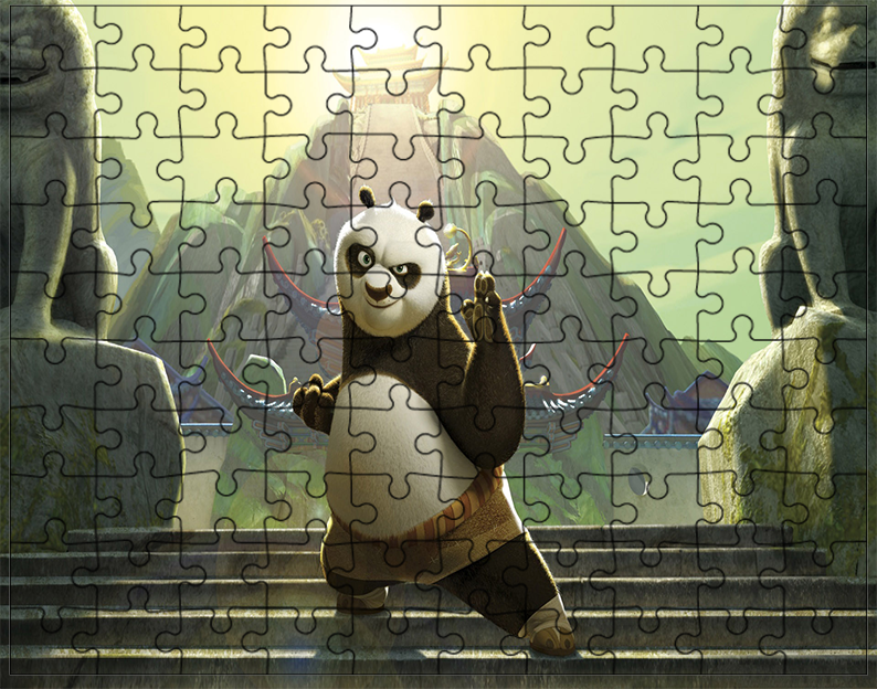 Puzzle Kung Fu Panda