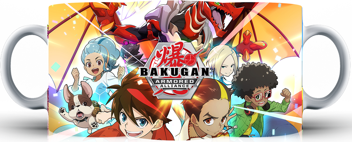Kubek ceramiczny Bakugan