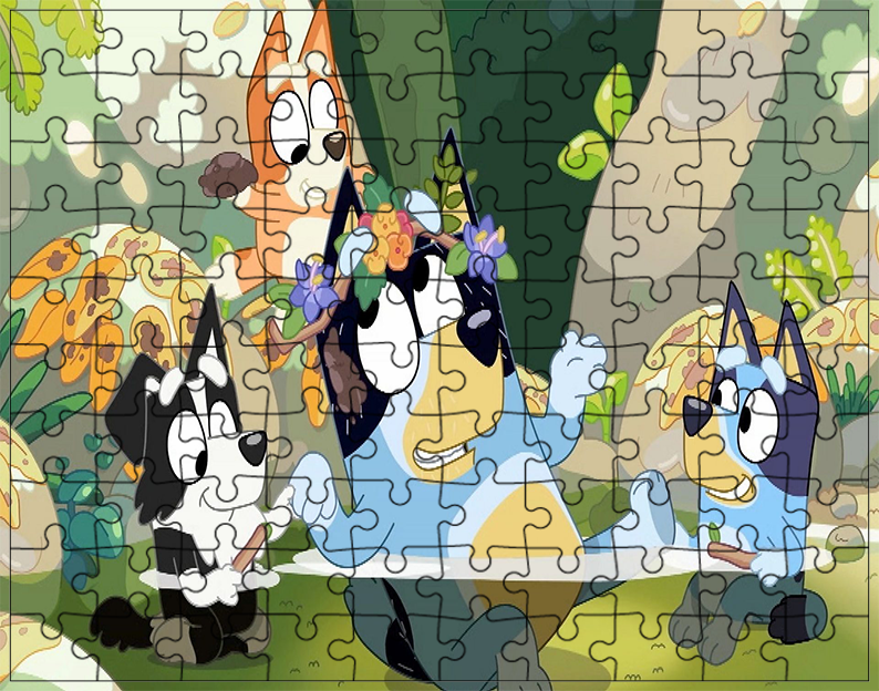 Puzzle Bluey