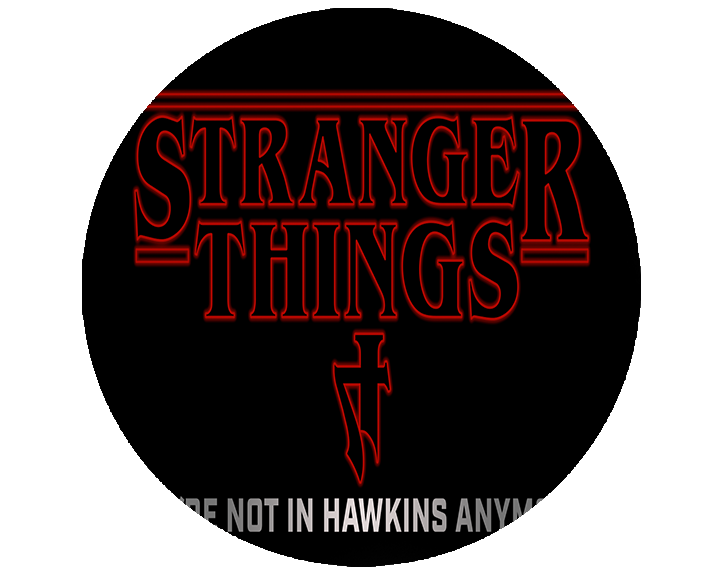 Opłatek na tort Stranger Things