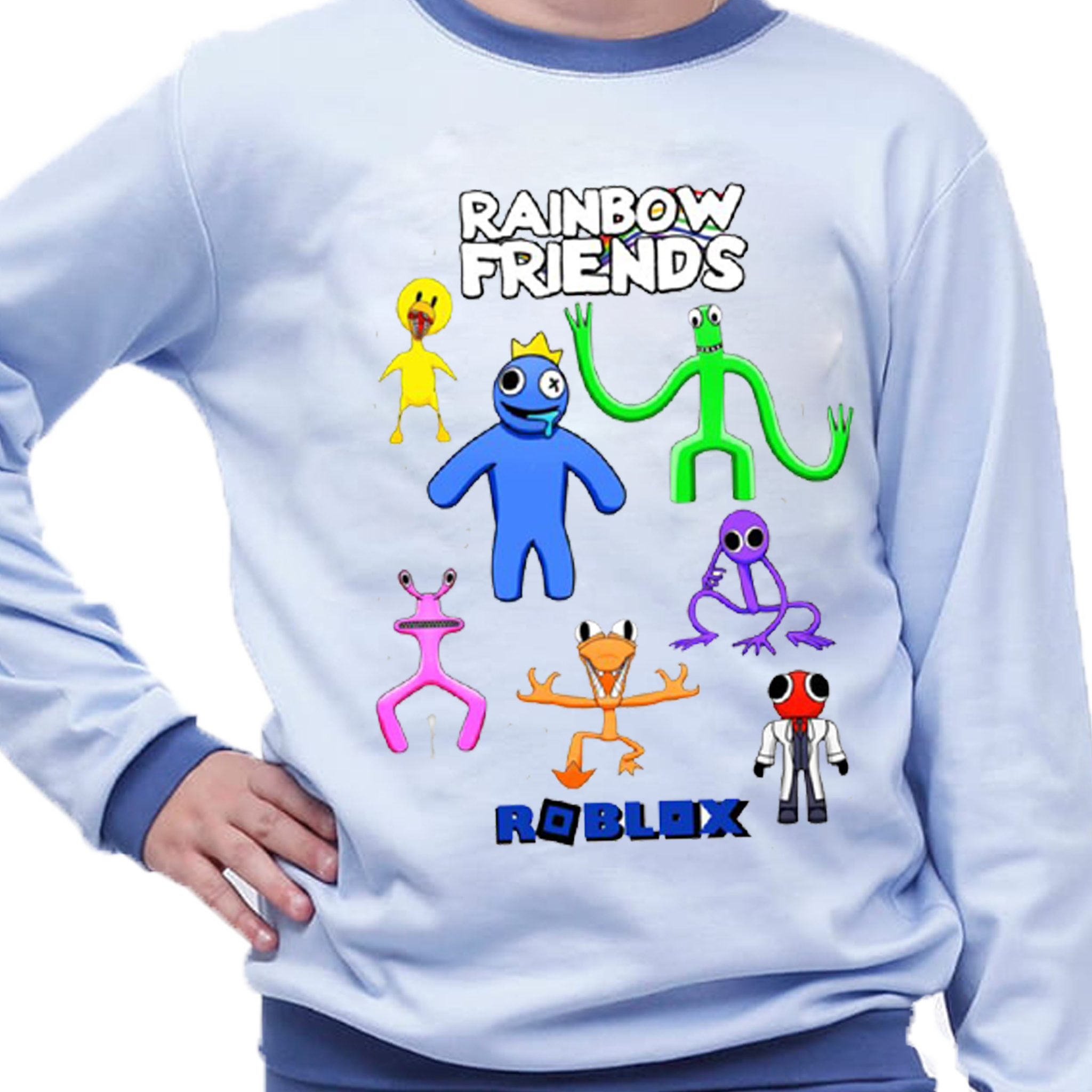 Piżama dziecięca Rainbow Friends