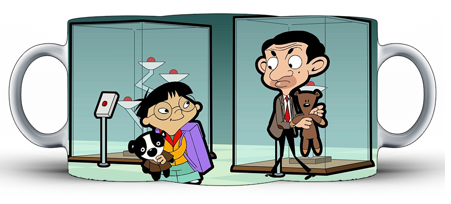 Kubek ceramiczny Jaś Fasola - Mr.Bean