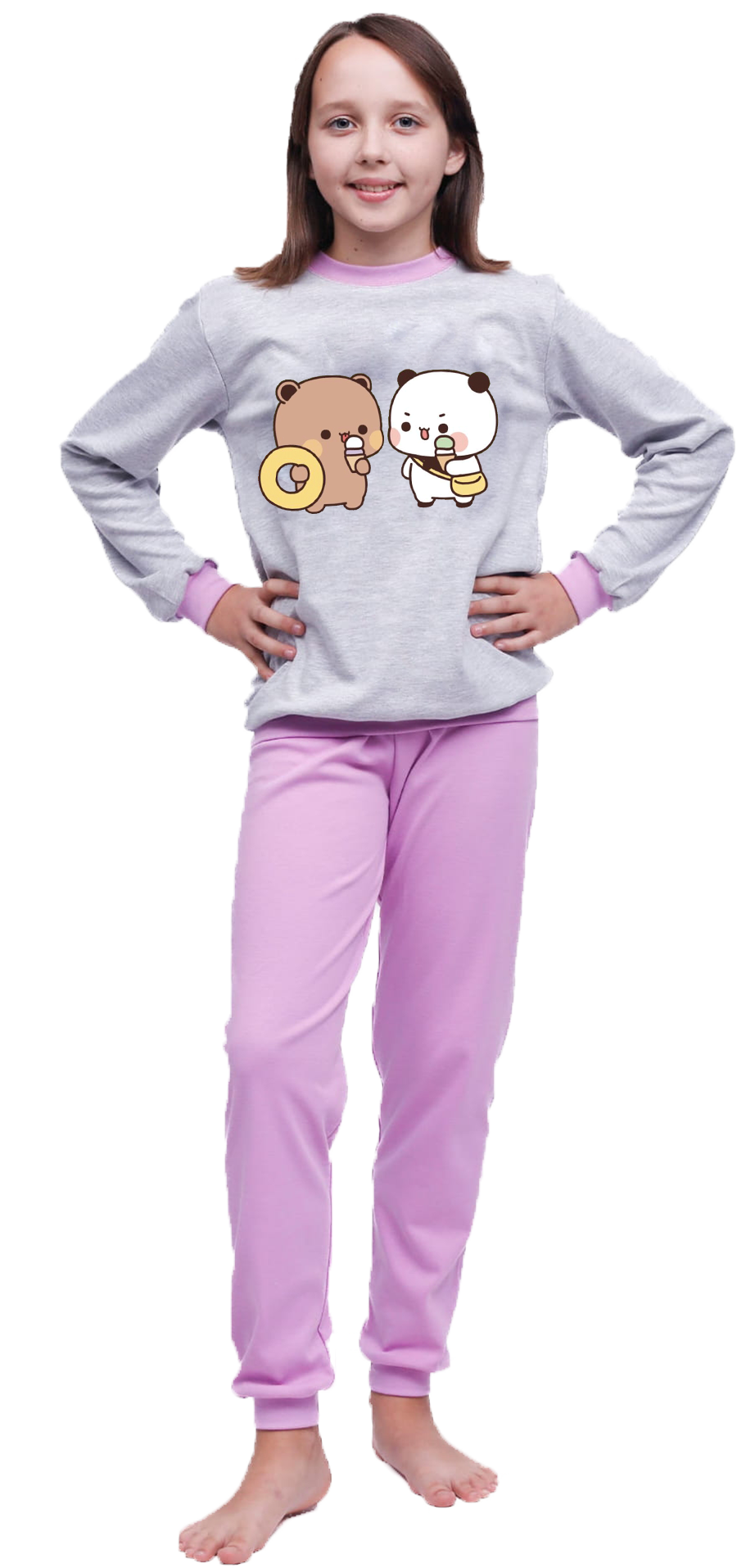 Piżama dziecięca Bubu Loves Dudu