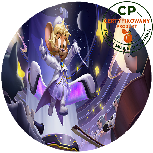 Opłatek na tort Tom i Jerry