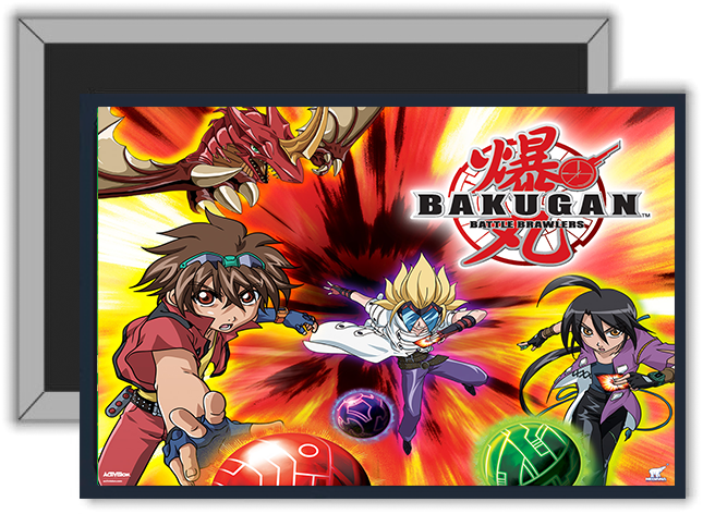 Magnes na lodówkę Bakugan