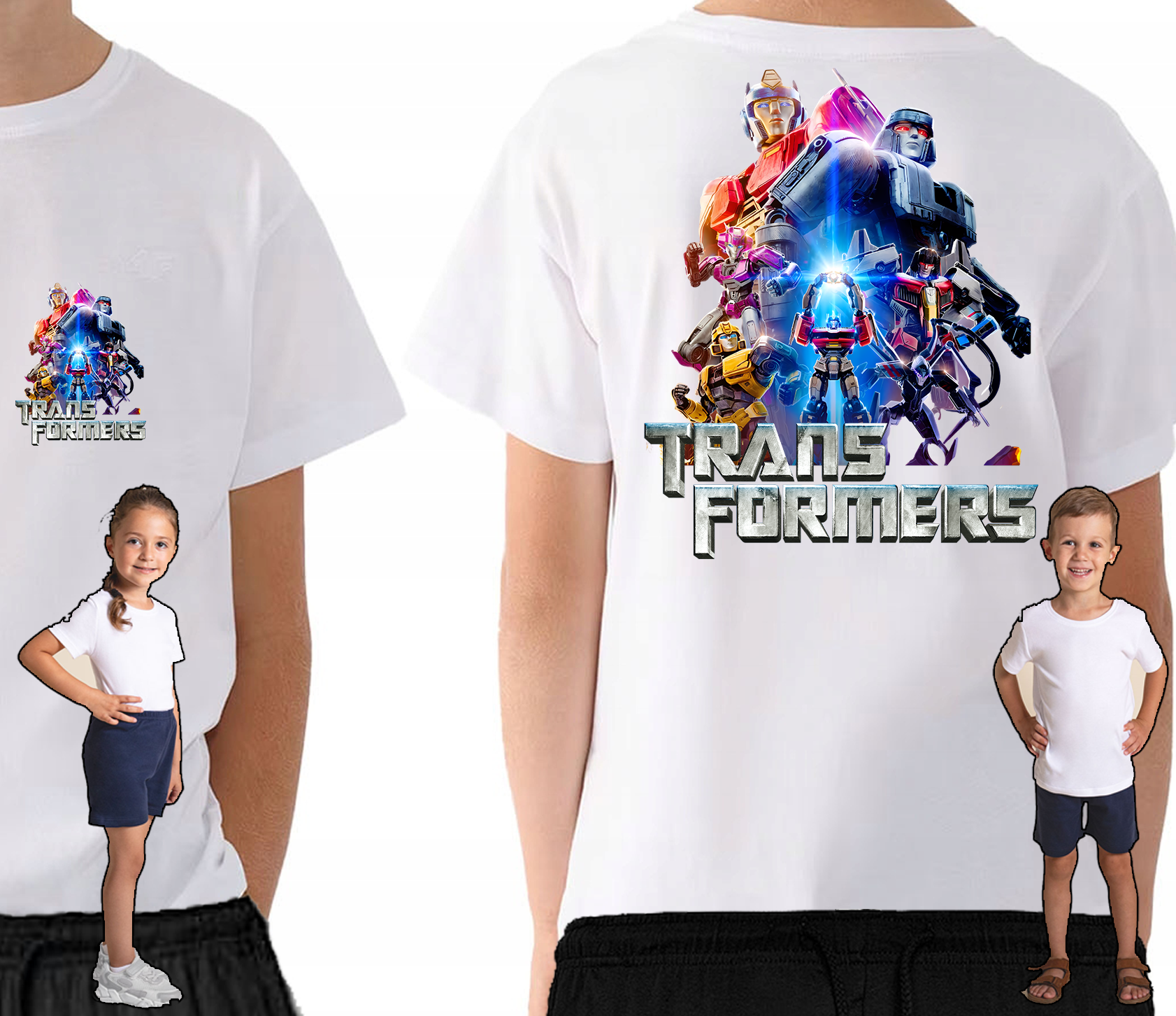 Komplet Sportowy Dziecięcy - Transformers Crossover