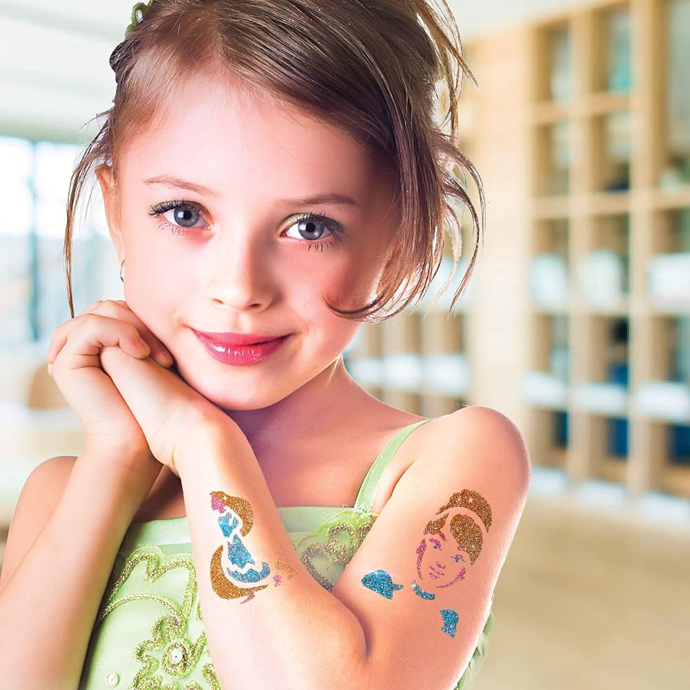 Duży Zestaw Mega Tatuaży zmywalnych - Bluey