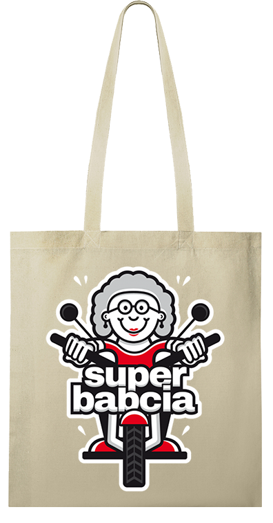 Torba bawełniana - Super babcia