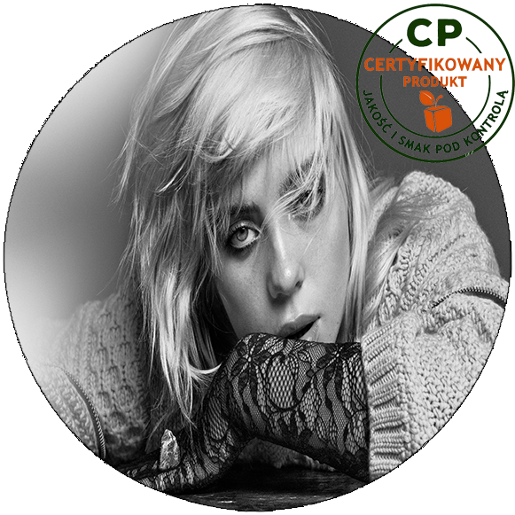 Opłatek na tort Billie Eilish