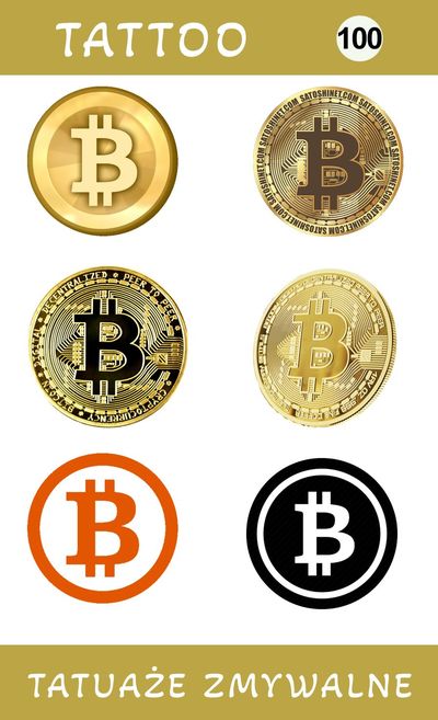 Tatuaże zmywalne Bitcoin