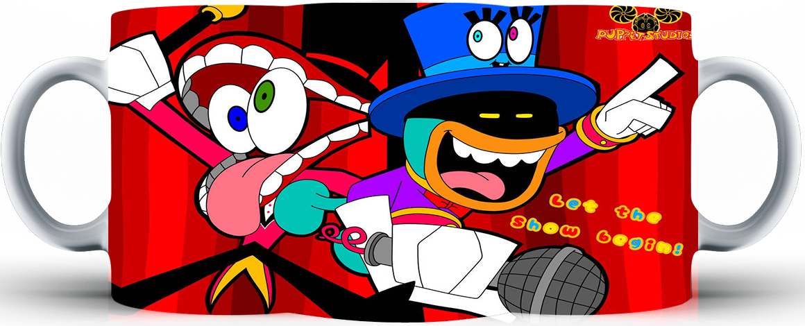 Kubek ceramiczny The Amazing Digital Circus - Niesamowity cyfrowy cyrk