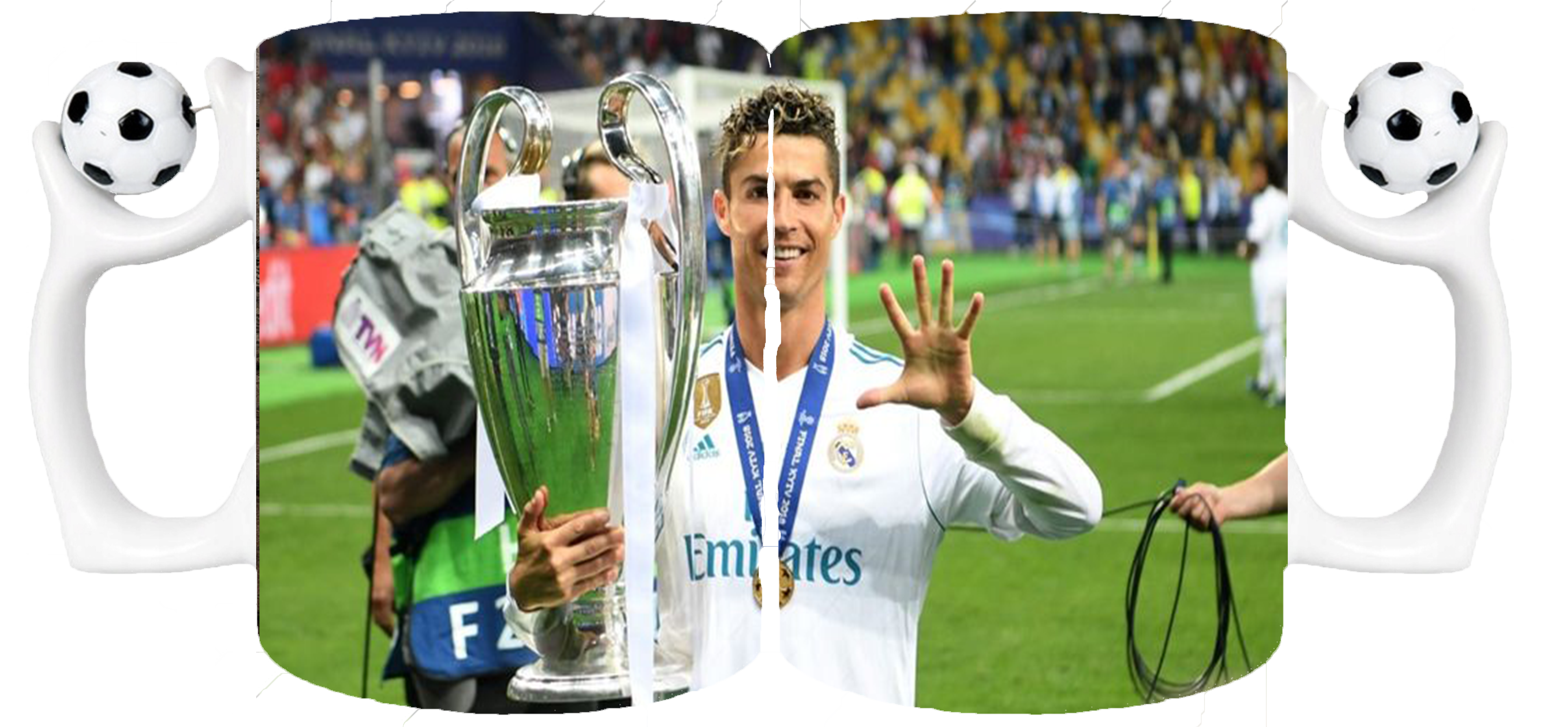 Kubek z piłką dla Fana Ronaldo CR7