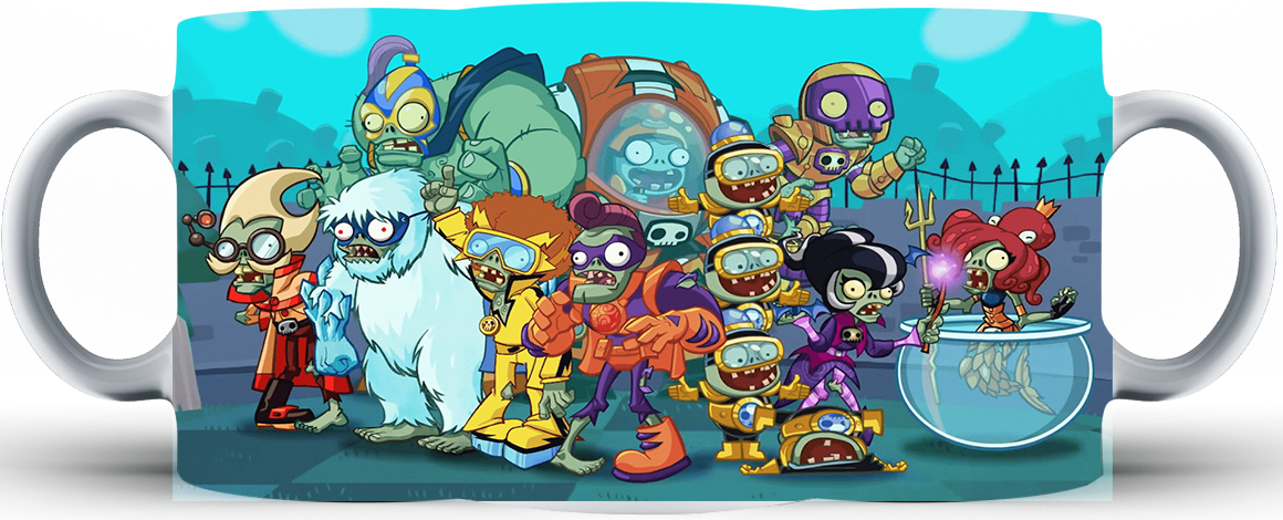 Kubek ceramiczny Plants vs Zombie