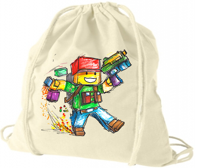Worek Sportowy - Plecak - Roblox