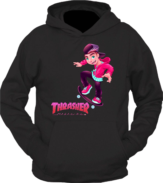 Bluza z kapturem Trasher