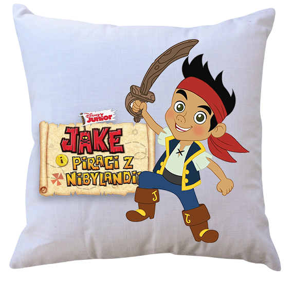 Poduszka z wkładem Jake - Piraci z Nibylandii