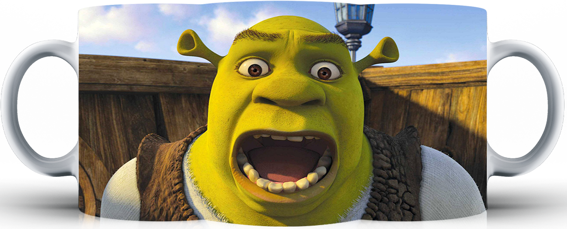 Kubek ceramiczny Shrek