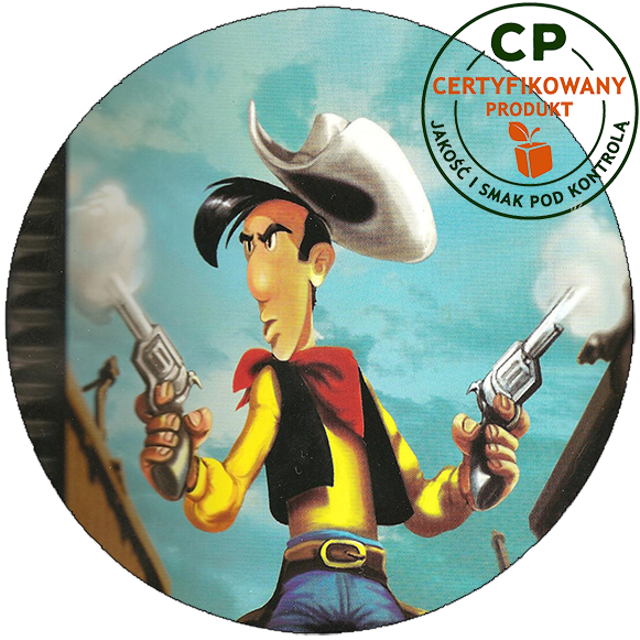 Opłatek na tort Lucky Luke