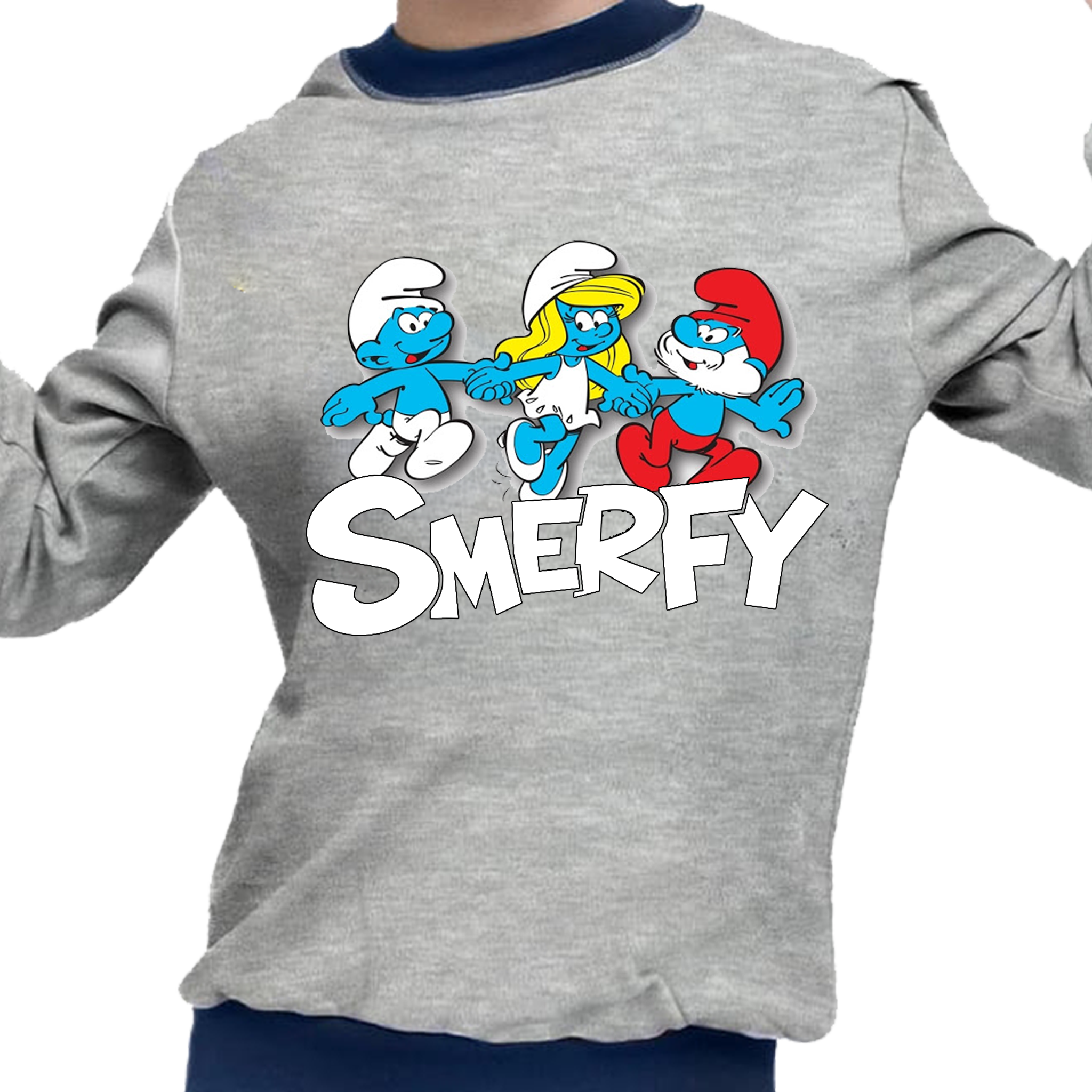 Piżama dziecięca Smerfy