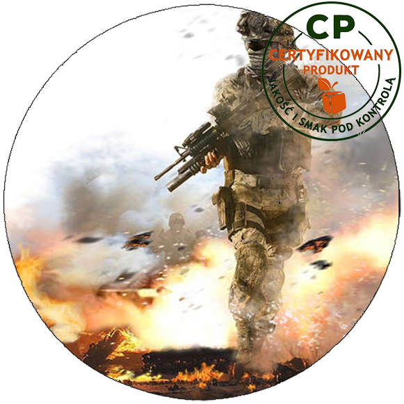 Opłatek na tort Armia Wojsko