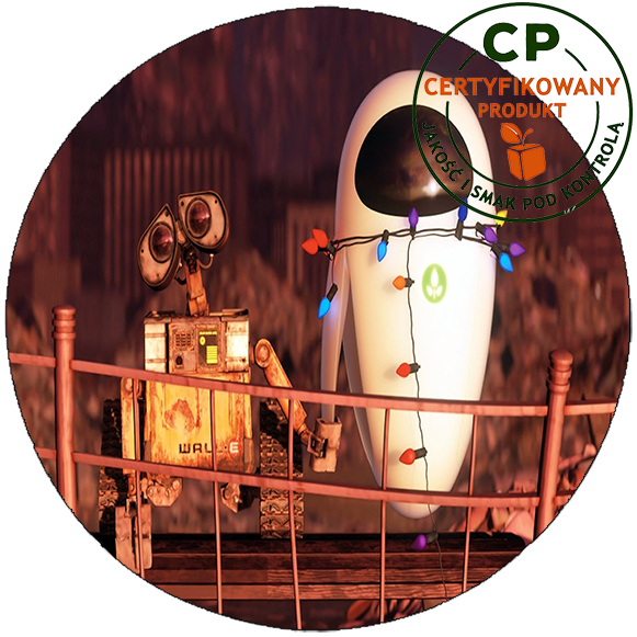 Opłatek na tort Wall-e