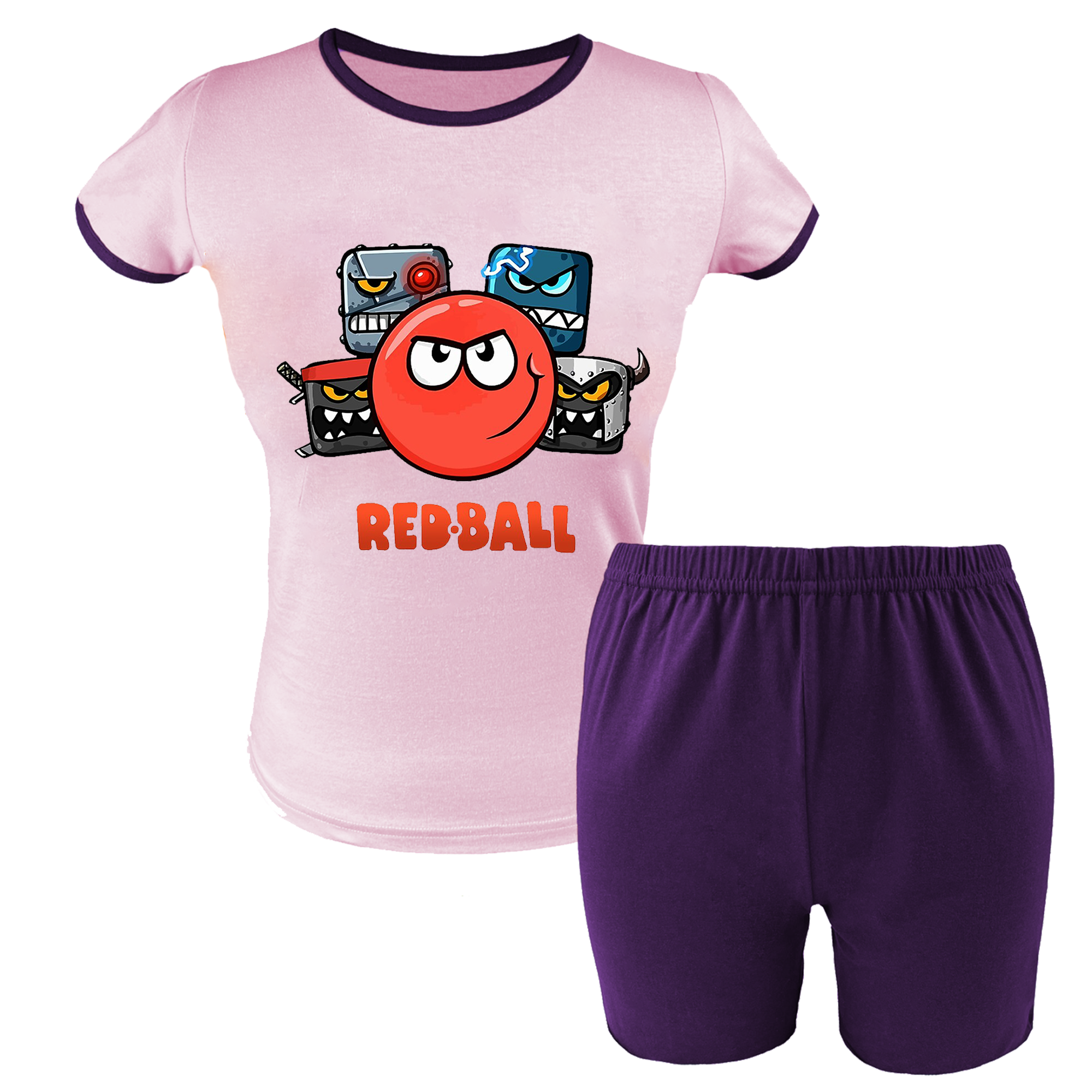 Krótka Piżama dziecięca Red Ball