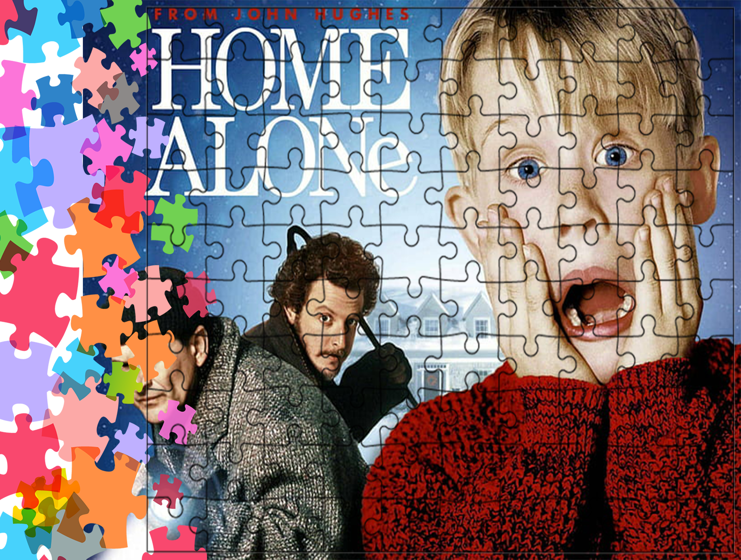Puzzle tradycyjne - Kevin sam w Domu - Home Alone 1,2