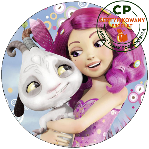 Opłatek na tort Mia i Ja