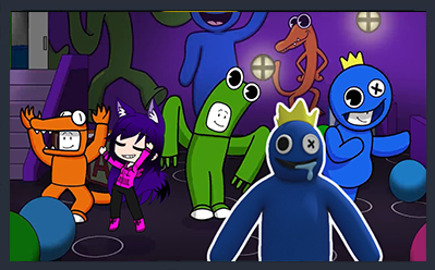 Magnes na lodówkę Rainbow Friends