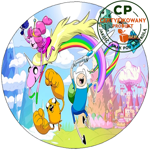 Opłatek na tort Pora na Przygodę