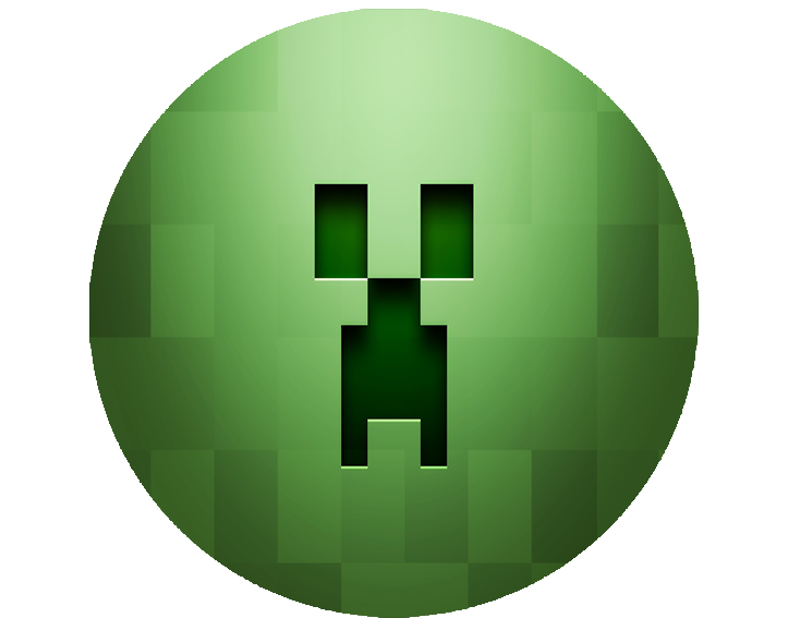 Opłatek na tort Minecraft