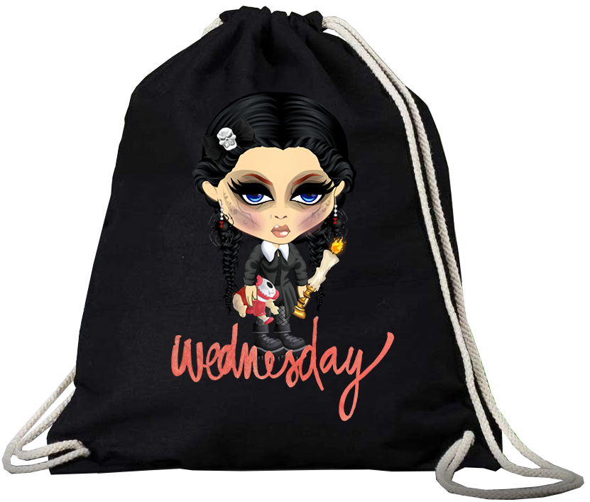 Worek Sportowy Wednesday Addams