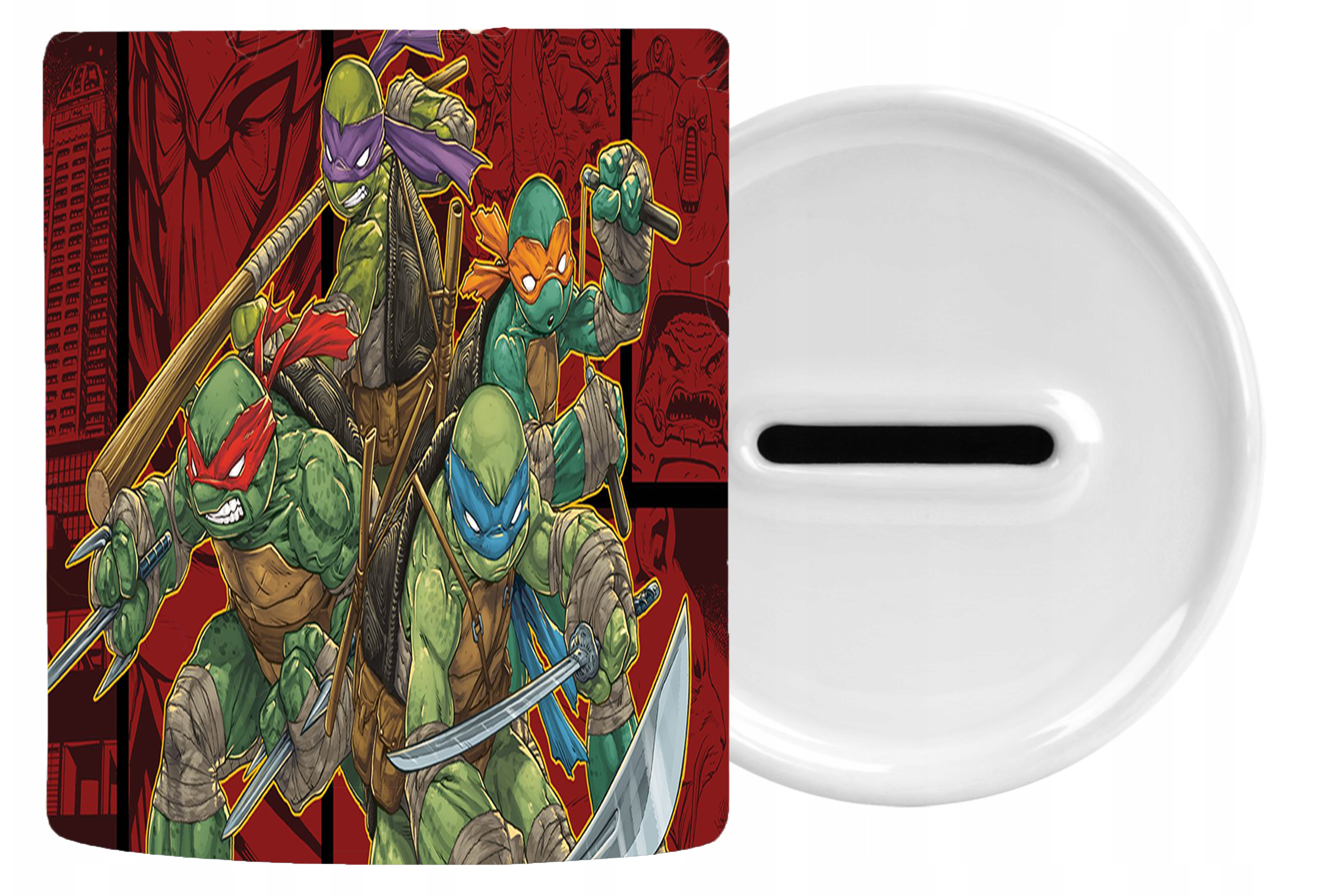 Skarbonka Ceramiczna Żółwie Ninja - Turtles