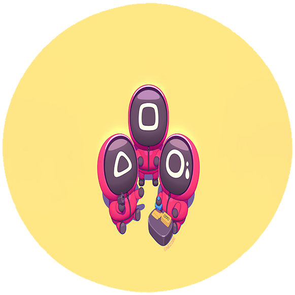 Podkładka pod myszkę Squid Game