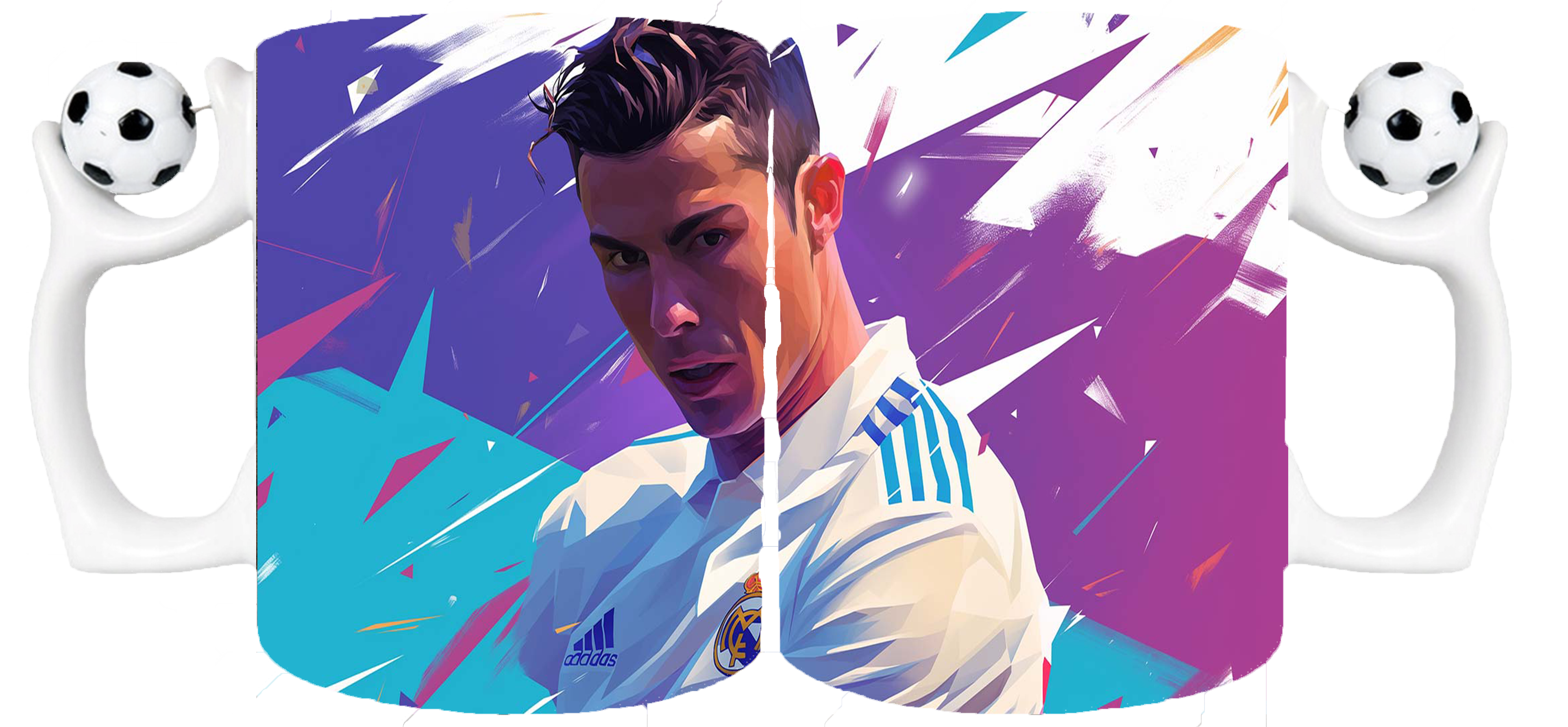 Kubek z piłką dla Fana Ronaldo CR7