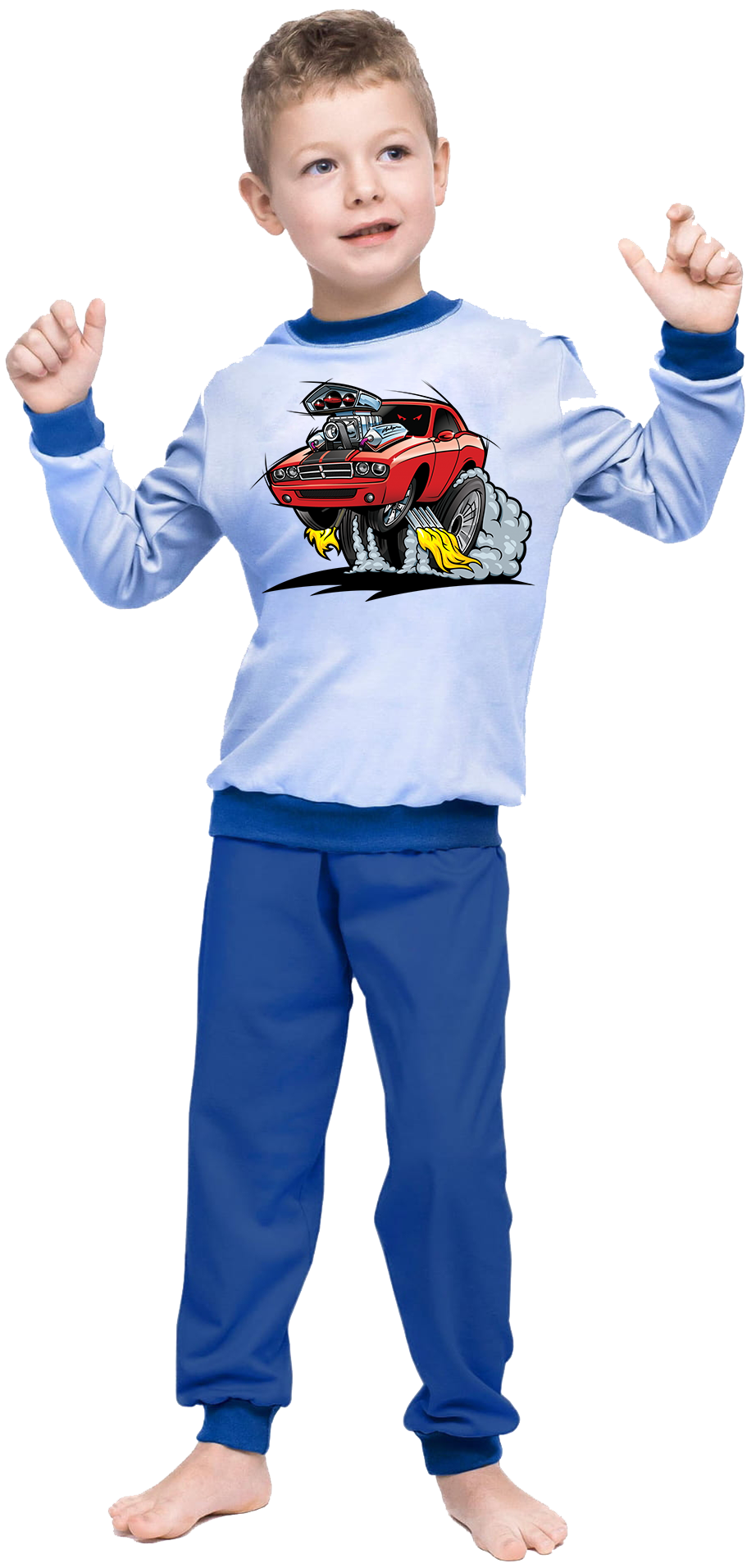 Piżama dziecięca Hot Wheels