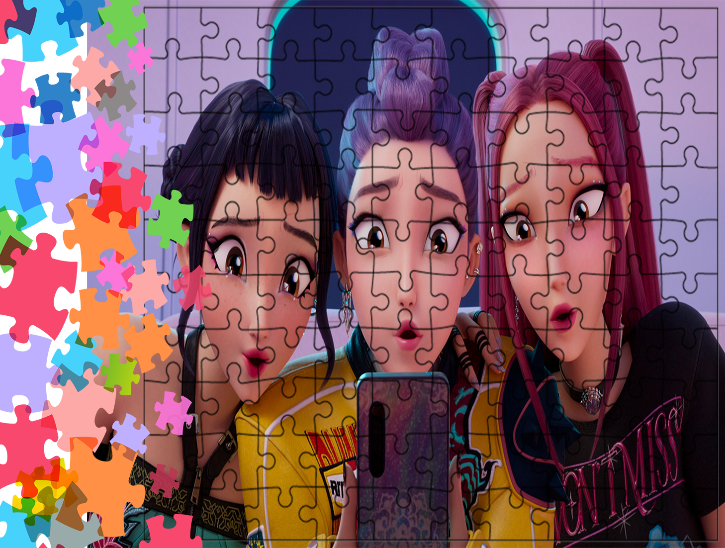 Puzzle tradycyjne - K-Pop Demon Hunters