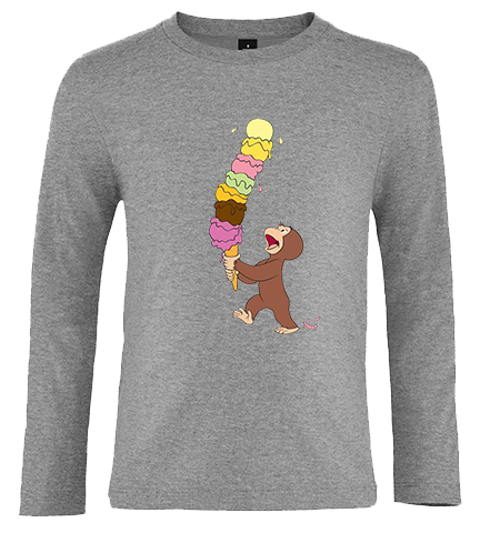 Koszulka z dł.rękaw. Ciekawski George