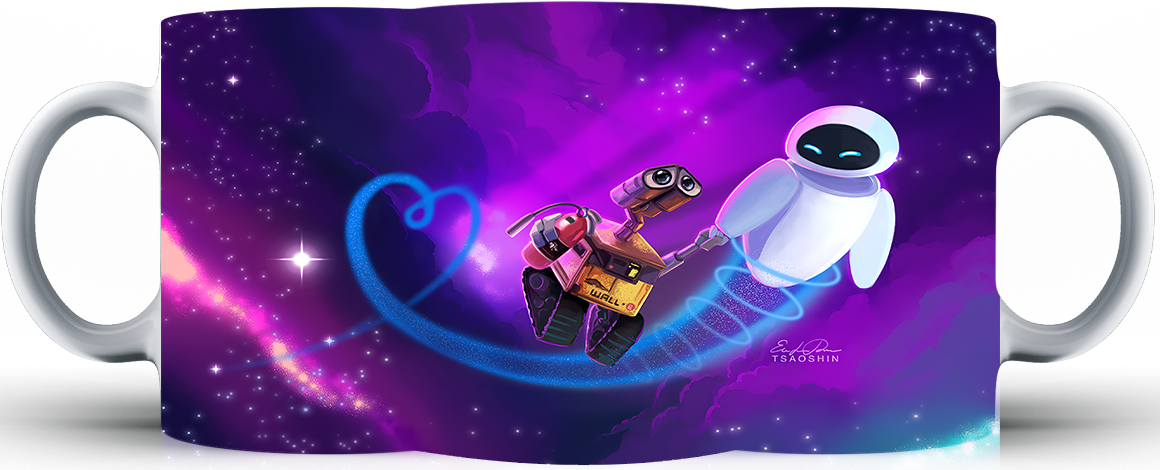 Kubek ceramiczny Wall-E Nowe Przygody