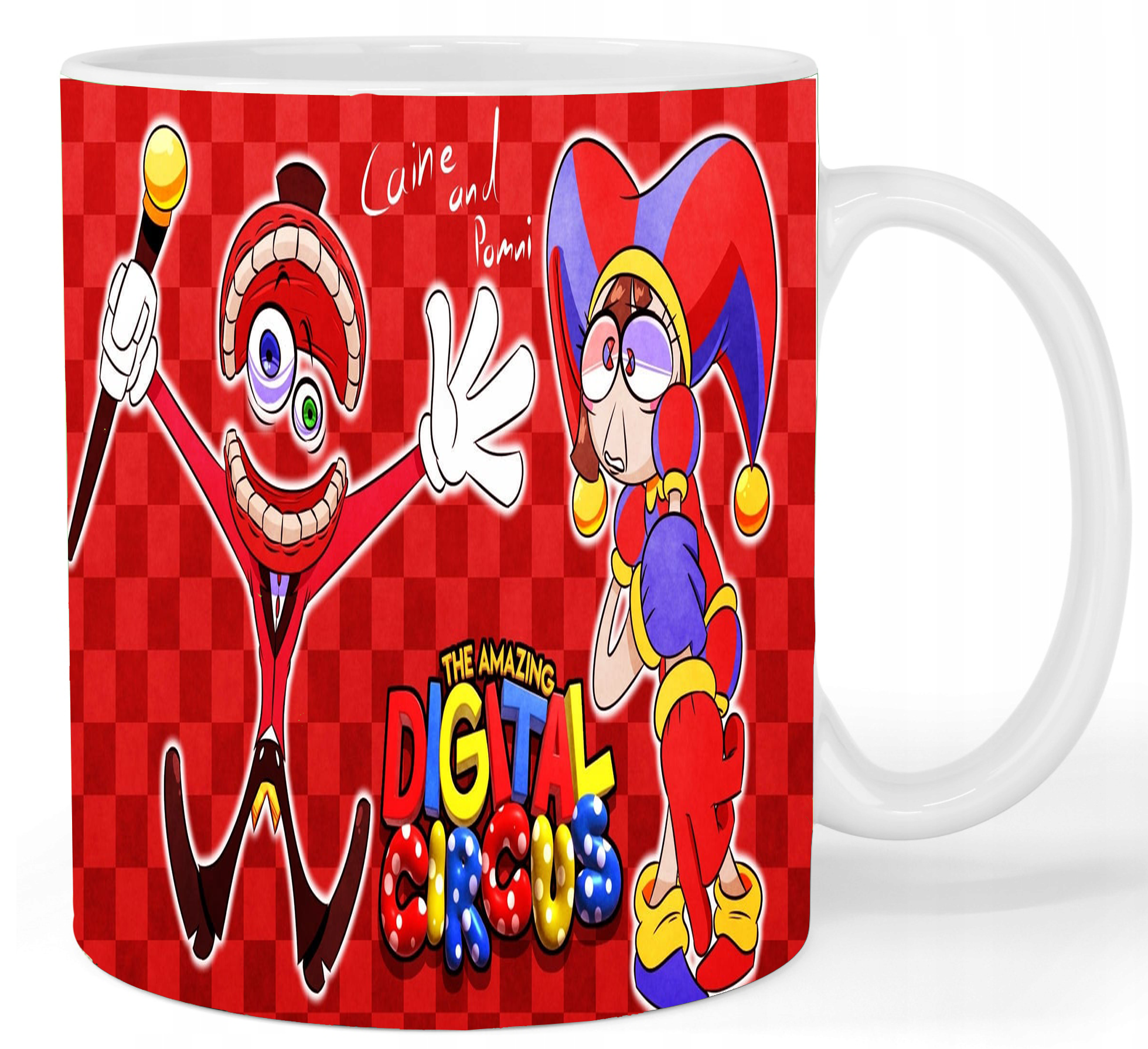 Kubek ceramiczny The Amazing Digital Circus - Niesamowity cyfrowy cyrk