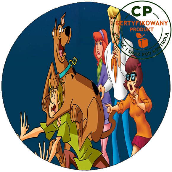 Opłatek na tort - Scoobie Doo