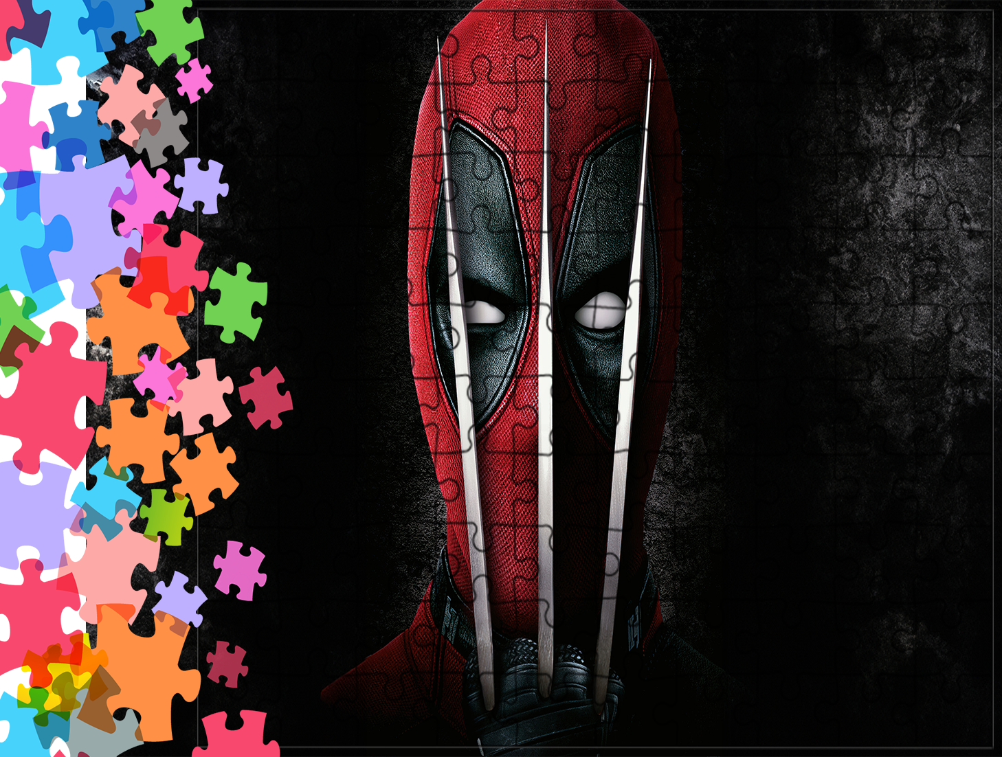Puzzle tradycyjne Deadpool - Marvel