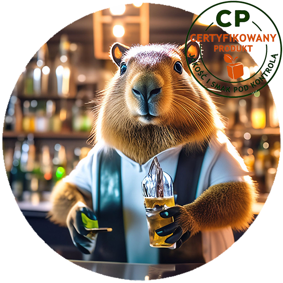 Opłatek waflowy na tort - Kapibara