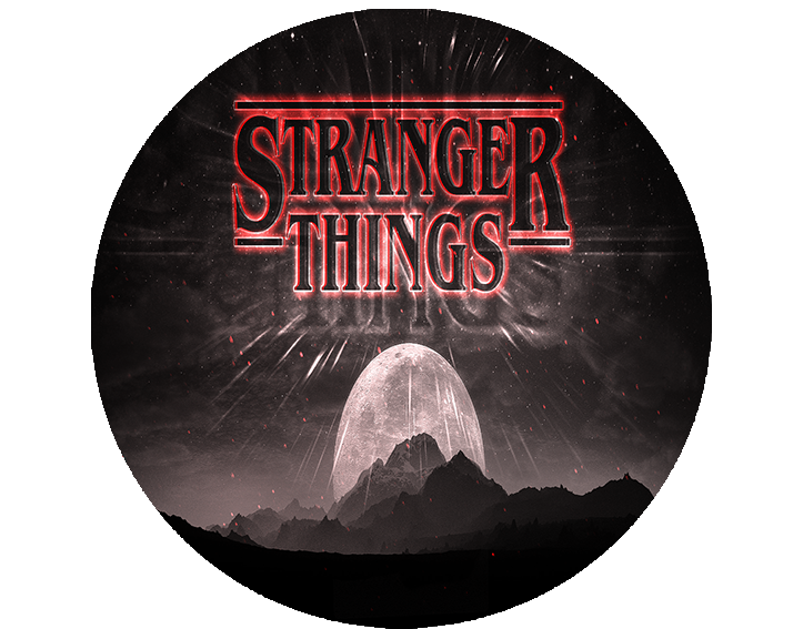 Opłatek na tort Stranger Things